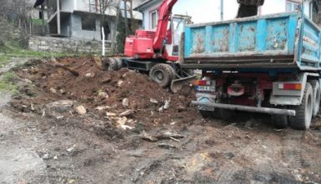 Priprema terena za džamiju u Jusićima