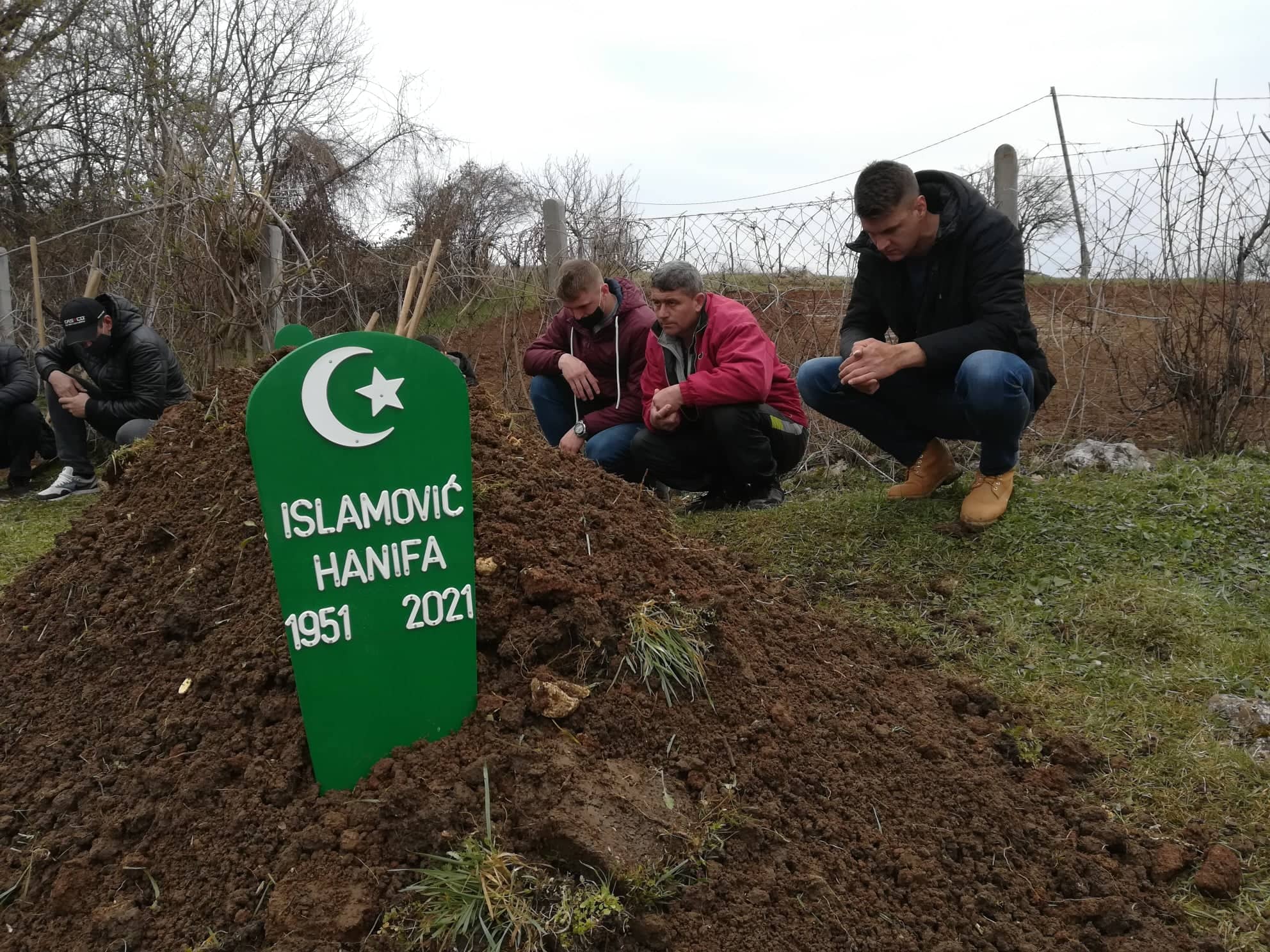 JUSIĆI-Dženaza: Islamović Hanifa (1951-2021)